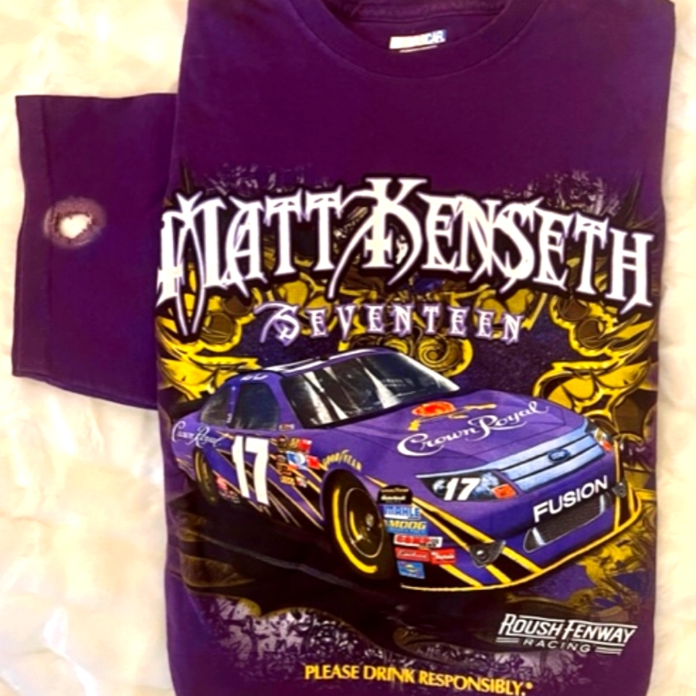 Nascar Matt Kenseth Men's  Tee-Shirt Size Large